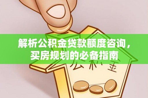 巩留解析公积金贷款额度咨询，买房规划的必备指南